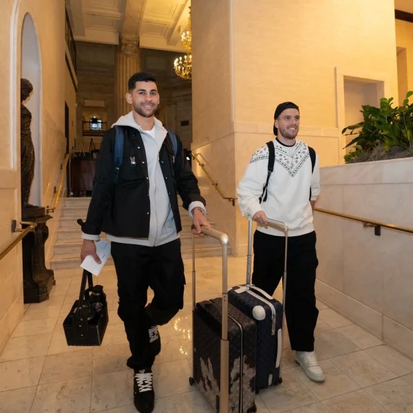 Comienzan a llegar los primeros jugadores de la selección Argentina a Estados&nbsp;Unidos