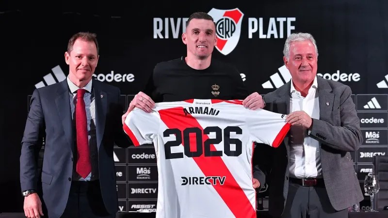 Armani renovó contrato con River: “Mi idea siempre fue terminar mi carrera&nbsp;acá”