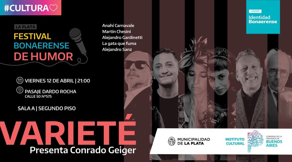 Llega el primer Festival Bonaerense de Humor