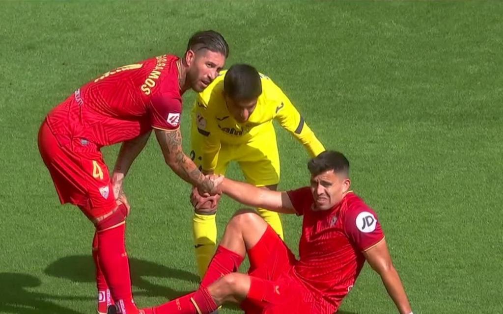 Alerta para la Selección: Acuña salió&nbsp;lesionado