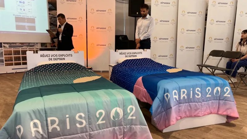 Las camas ‘anti sexo’ de París&nbsp;2024