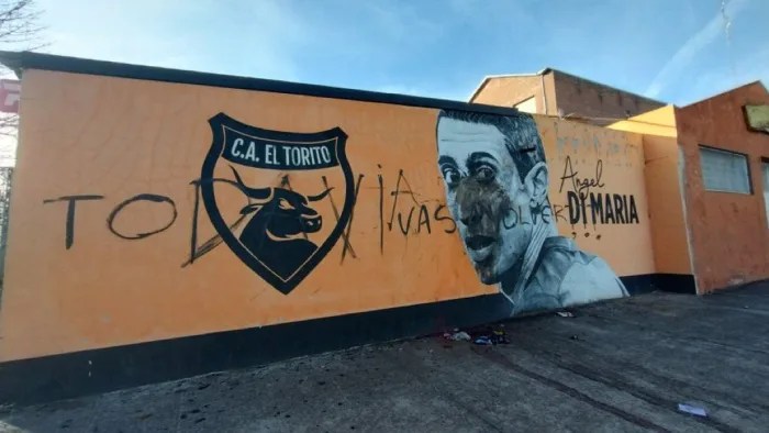 Aparecieron nuevas pintadas y amenazas contra Ángel Di María en&nbsp;Rosario