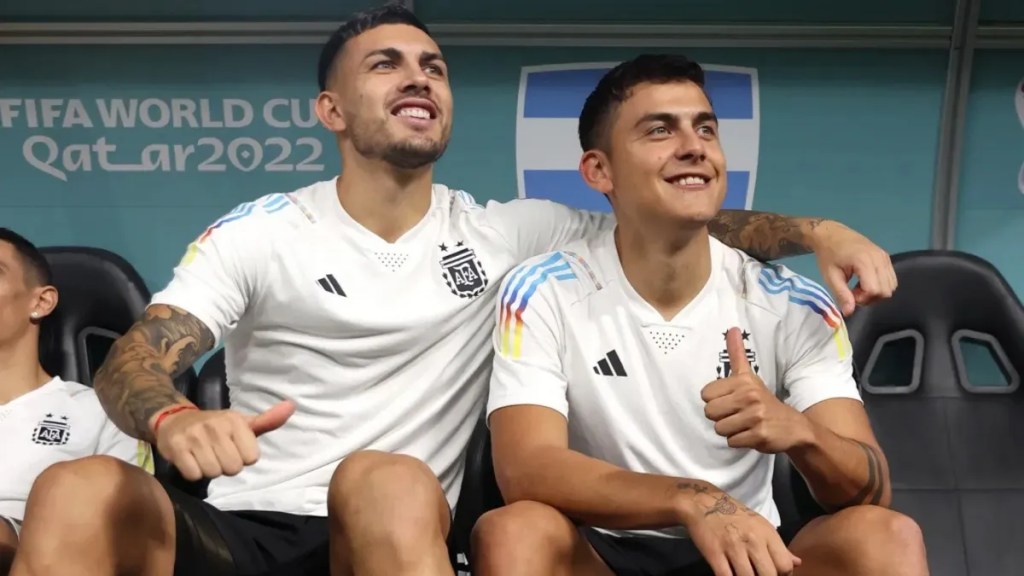 Paredes reveló cómo le impactó a Dybala el haber quedado afuera de la Copa&nbsp;América