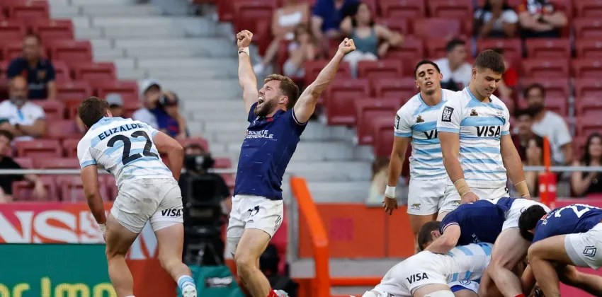 Subcampeones en Madrid: los Pumas 7s cayeron ante&nbsp;Francia