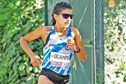 La maratonista de Pilar Daiana Ocampo se prepara para competir en los JJOO de París: «Vamos a pelear una posición en el&nbsp;continente»