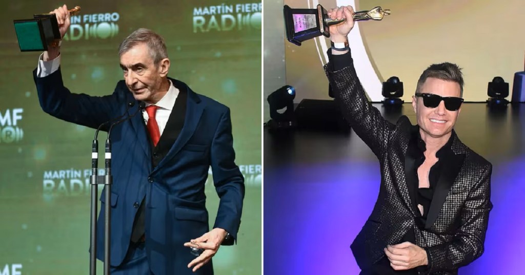 Martín Fierro de Radio: Nelson Castro y Santiago del Moro, los grandes&nbsp;ganadores