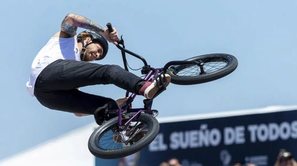 París 2024: Argentina tendrá un representante olímpico en BMX freestyle por primera vez en su&nbsp;historia