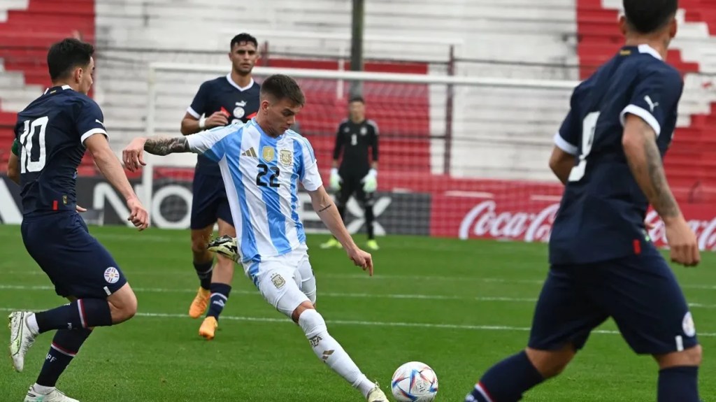 La Selección Sub-23 goleó a Paraguay por 4 a&nbsp;0