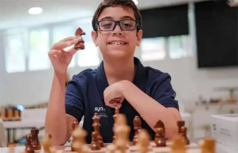 El nuevo hito de Faustino Oro: venció al número 2 del mundo en&nbsp;ajedrez