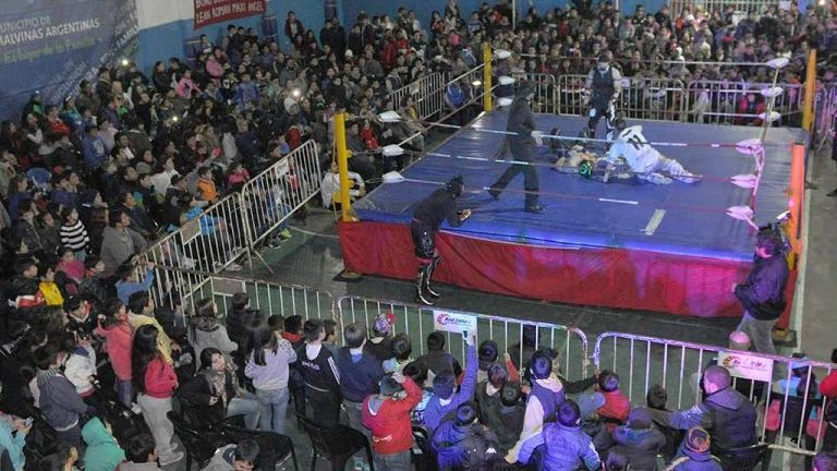 Malvinas tendrá espectáculos de lucha libre para la segunda semana de vacaciones de&nbsp;invierno