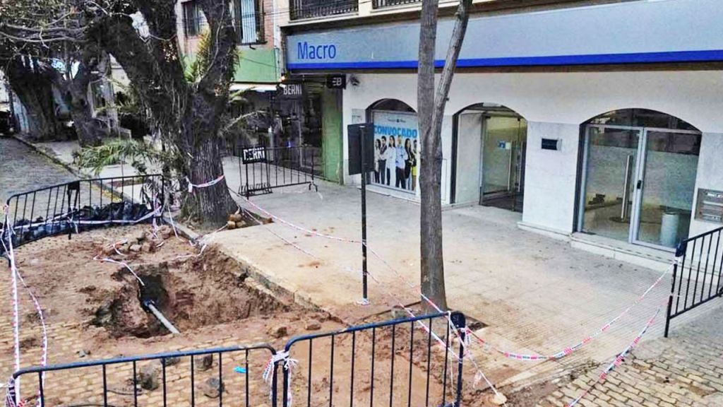 Túnel del banco Macro en San Isidro: detuvieron a dos&nbsp;sospechosos