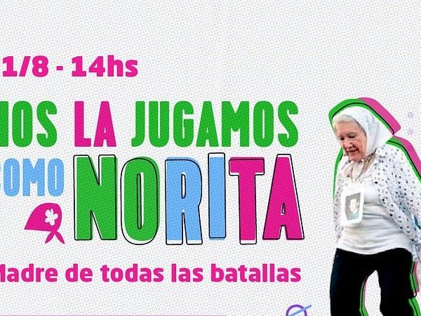 Morón organiza actividades en homenaje a Nora&nbsp;Cortiñas