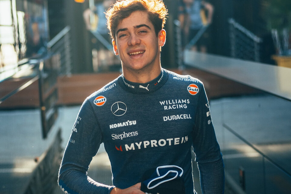 Franco Colapinto completó su primer día en la Fórmula 1: cómo le fue en los&nbsp;entrenamientos