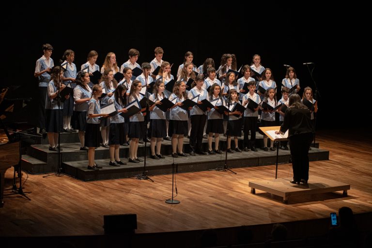 El Coro Nacional de Niños dará un concierto en&nbsp;Olivos
