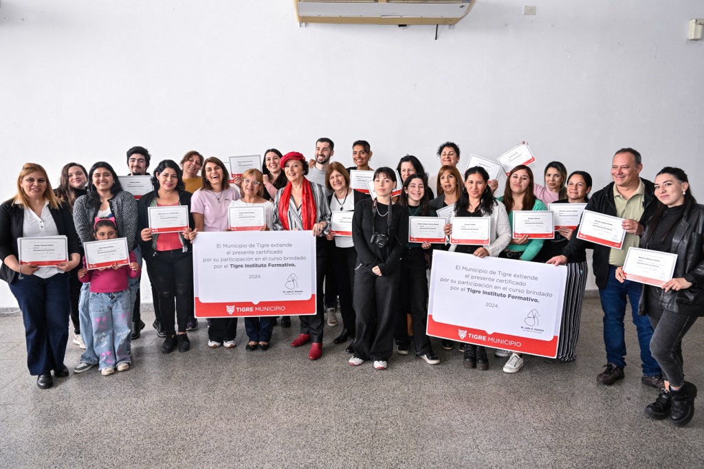 A través del Tigre Instituto Formativo, el Municipio continúa capacitando a vecinos y vecinas en diferentes rubros&nbsp;laborales
