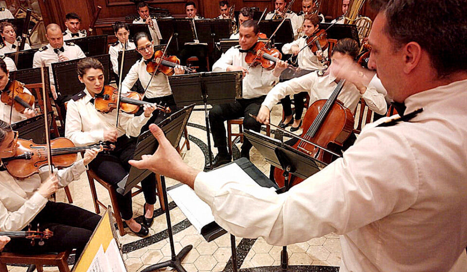 “Solo Tango” concierto de la orquesta sinfónica de la Prefectura Naval&nbsp;Argentina