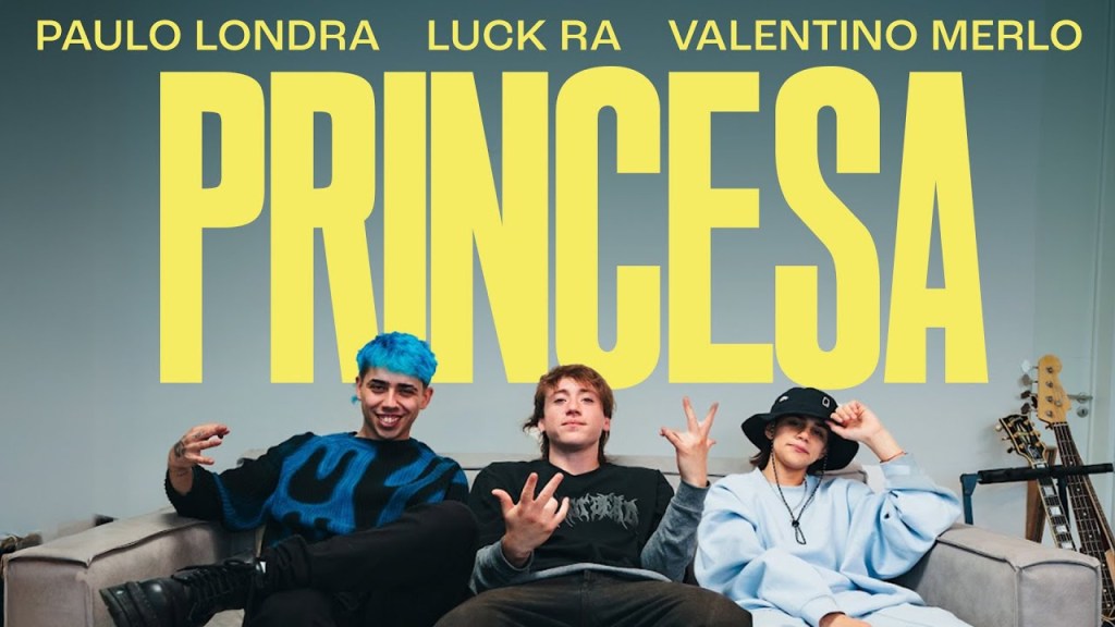 Paulo Londra se anima al cuarteto con Luck Ra y Valentino Merlo: así suena&nbsp;«Princesa»