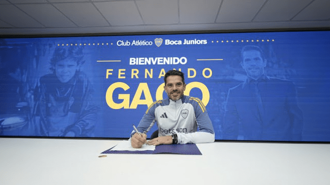 Fernando Gago fue presentando como nuevo técnico de Boca: «Tengo muchas ganas de lograr algo&nbsp;importante»