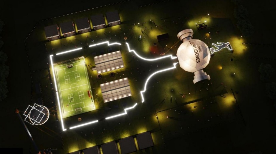 Vicente López: un Fan Zone de la Copa Libertadores convoca miles de fanáticos en la costa con actividades al aire&nbsp;libre