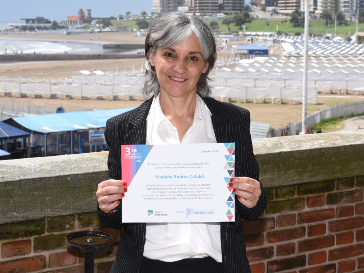 Una investigadora de la UNPAZ fue distinguida con el premio anual de investigación “Aldo&nbsp;Ferrer”