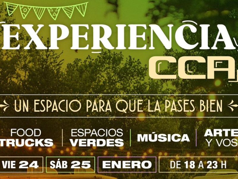 Malvinas Argentinas presenta Experiencia CCA: gastronomía, música y arte al aire&nbsp;libre