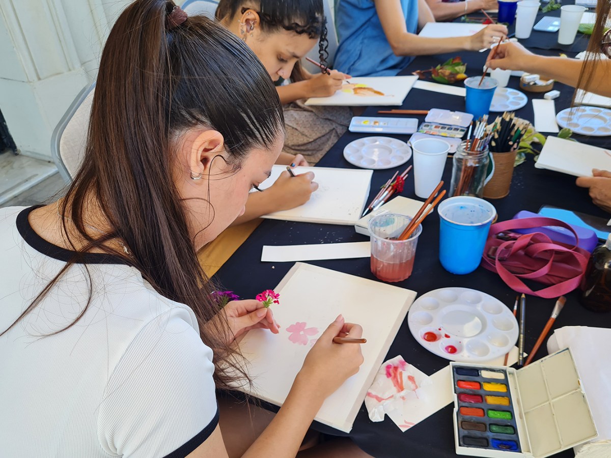 Verano en el Museo de Arte Tigre: se realizó el Taller de Acuarela&nbsp;Botánica