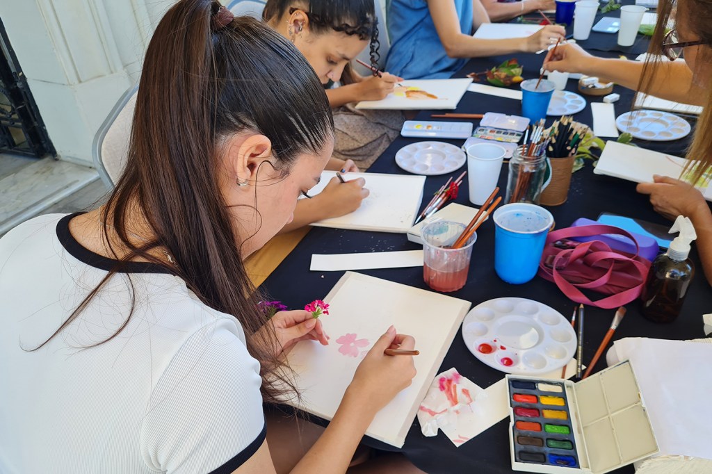 Verano en el Museo de Arte Tigre: se realizó el Taller de Acuarela&nbsp;Botánica
