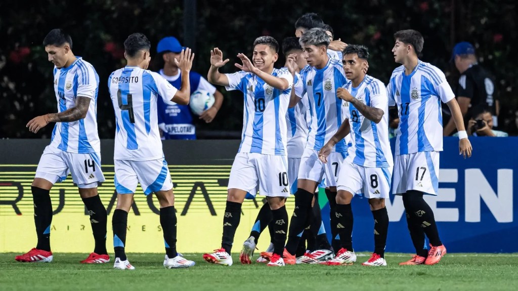 Debut en el Sudamericano: La Selección Argentina Sub 20 y una goleada histórica ante&nbsp;Brasil