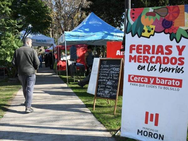 Morón: Nuevo cronograma de ferias y Mercados&nbsp;Bonaerenses