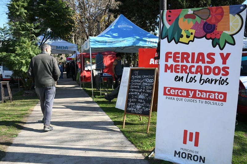 Morón: Nuevo cronograma de ferias y Mercados&nbsp;Bonaerenses