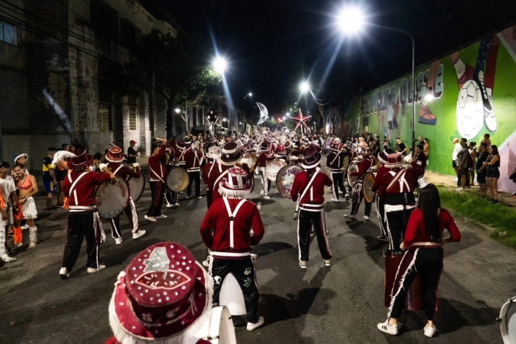 Sábado de carnaval en Vicente&nbsp;López