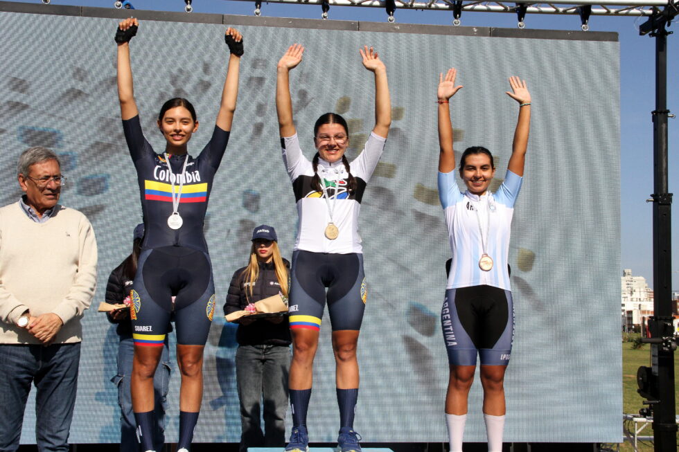 Guadalupe Díaz sumó una medalla de bronce en el Campeonato Panamericano de ciclismo de&nbsp;ruta