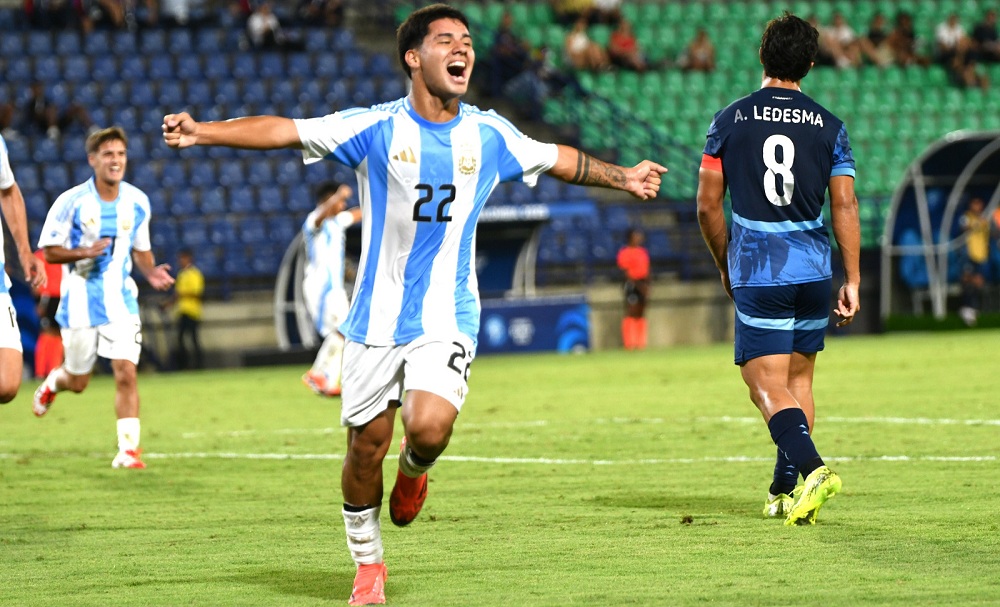 Sudamericano: La Selección Argentina Sub 17 se recuperó con una goleada ante&nbsp;Paraguay